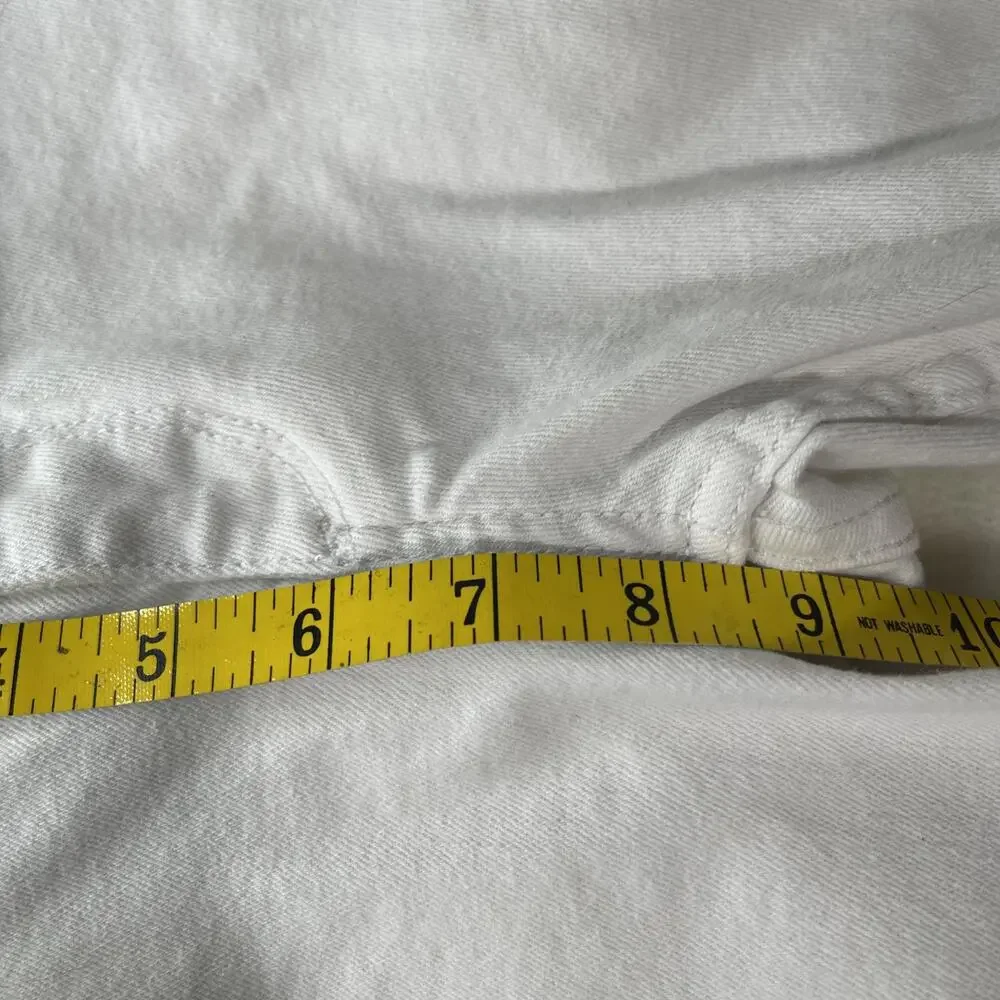 RAFAELLA Weekend White Skinny Denim Jeans Slim Lift Trim Comfort Size 4